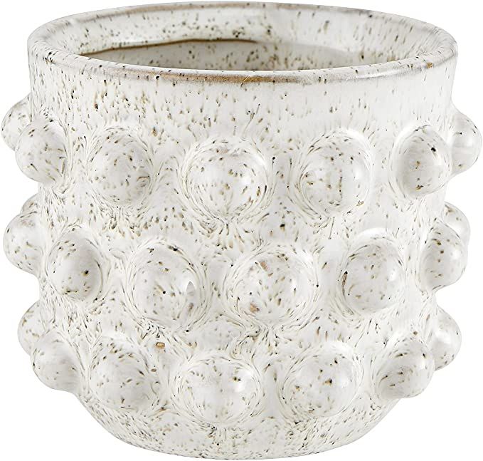 47th & Main Ceramic Planter Pot, 3" Tall, White Dot | Amazon (US)