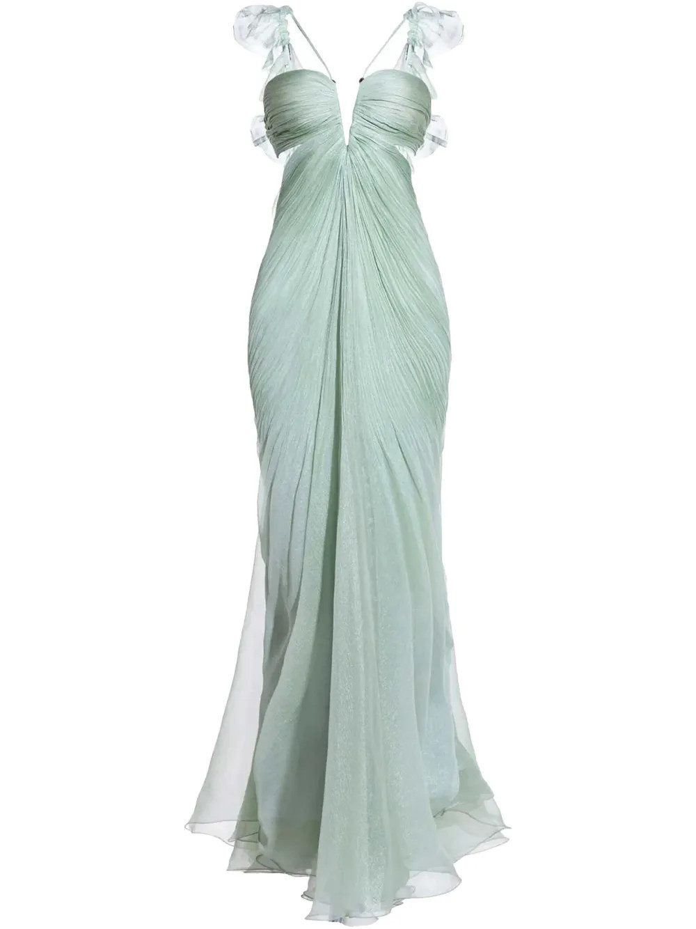 Maria Lucia Hohan Letitia gown - Green | Farfetch Global