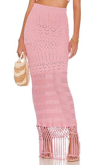 x REVOLVE Sandra Skirt in Bright Mauve | Revolve Clothing (Global)