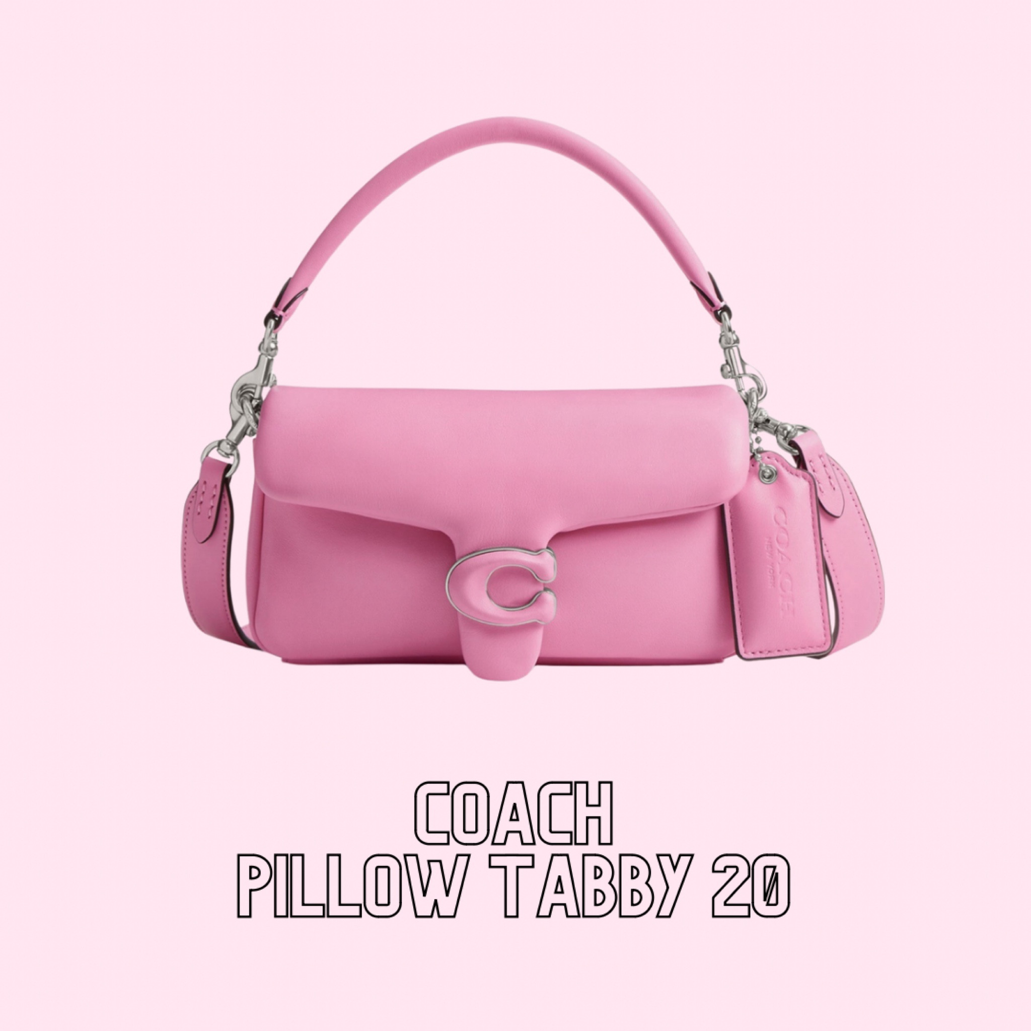Now available 💖 this is the new pillow tabby 20 in Vivid Pink  

#LTKitbag #LTKSpringSale #LTKbeauty