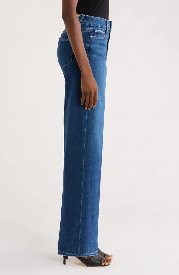Anessa High Waist Wide Leg Jeans | Nordstrom