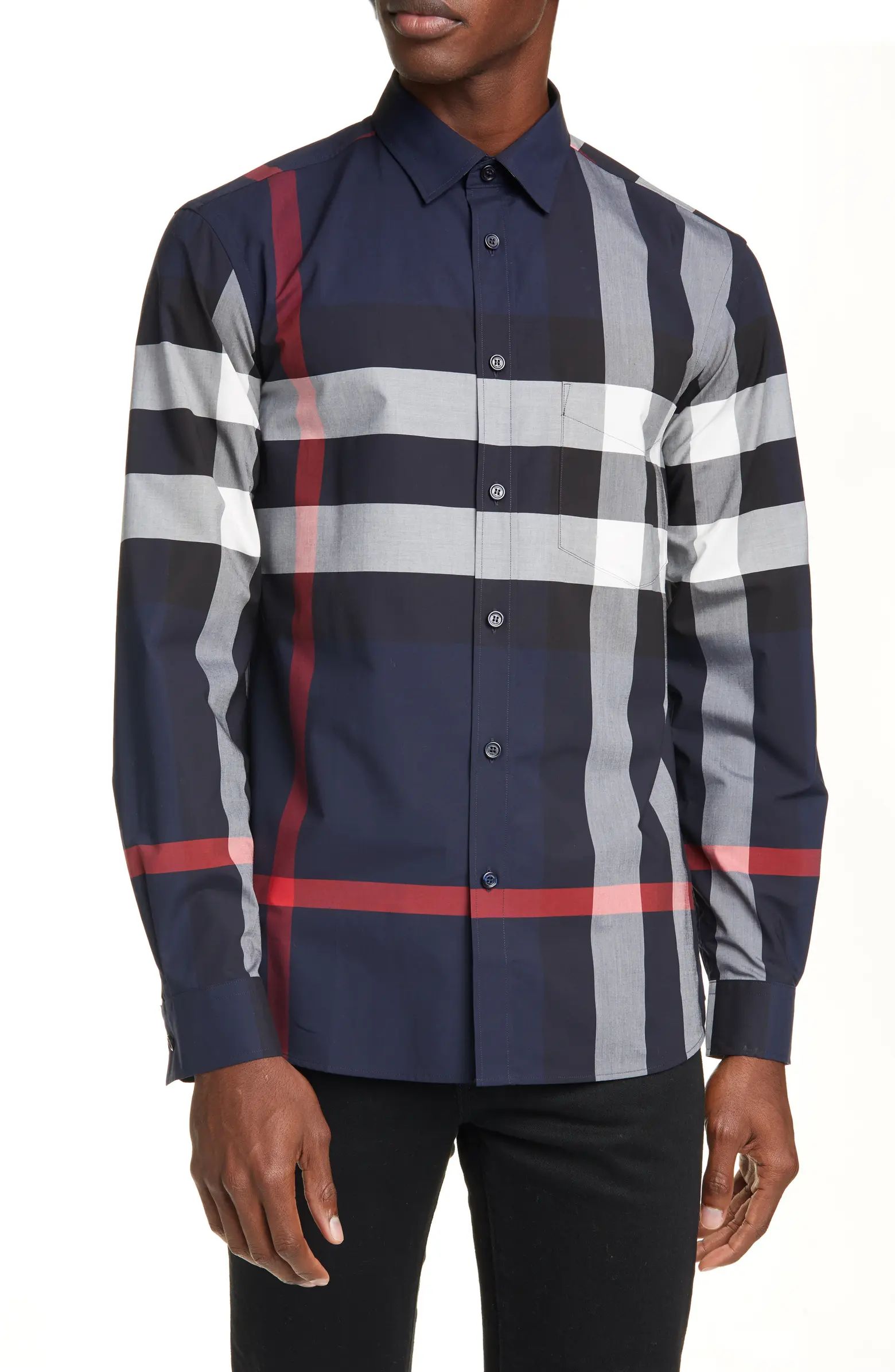 Somerton Plaid Button-Up Shirt | Nordstrom