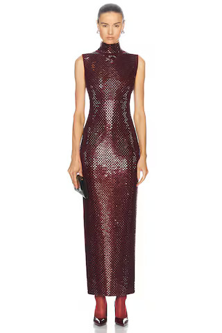 retrofete Lust Dress in Red | FWRD 