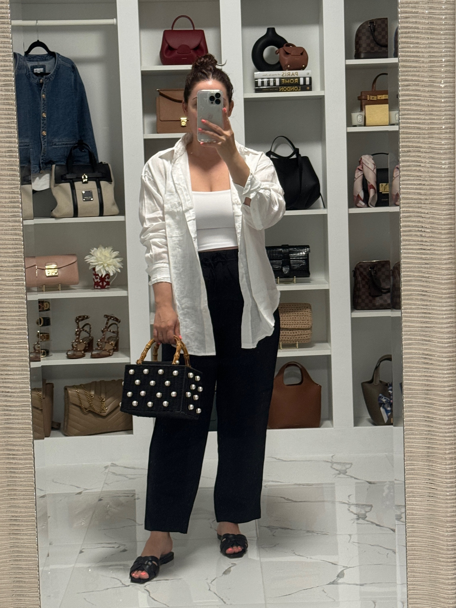 Black & White Summer Look ☀️
Top Size Small
Pants Size Medium

#LTKItBag #LTKStyleTip #LTKSeasonal