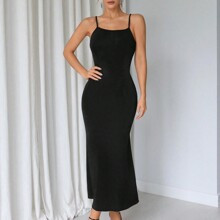 Womens Backless Cami Dress | SHEIN