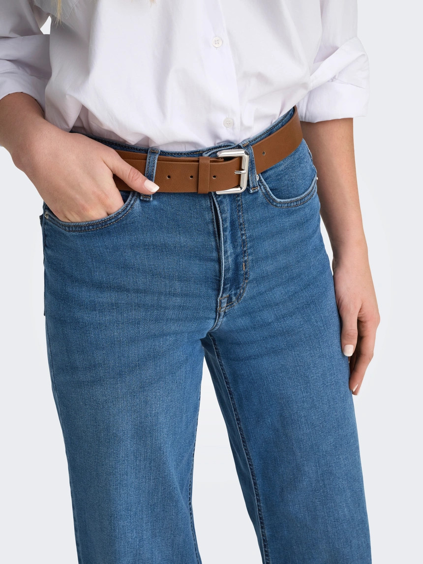 ONLMADISON High waist Wide Leg Fit Jeans | ONLY® | Only.com
