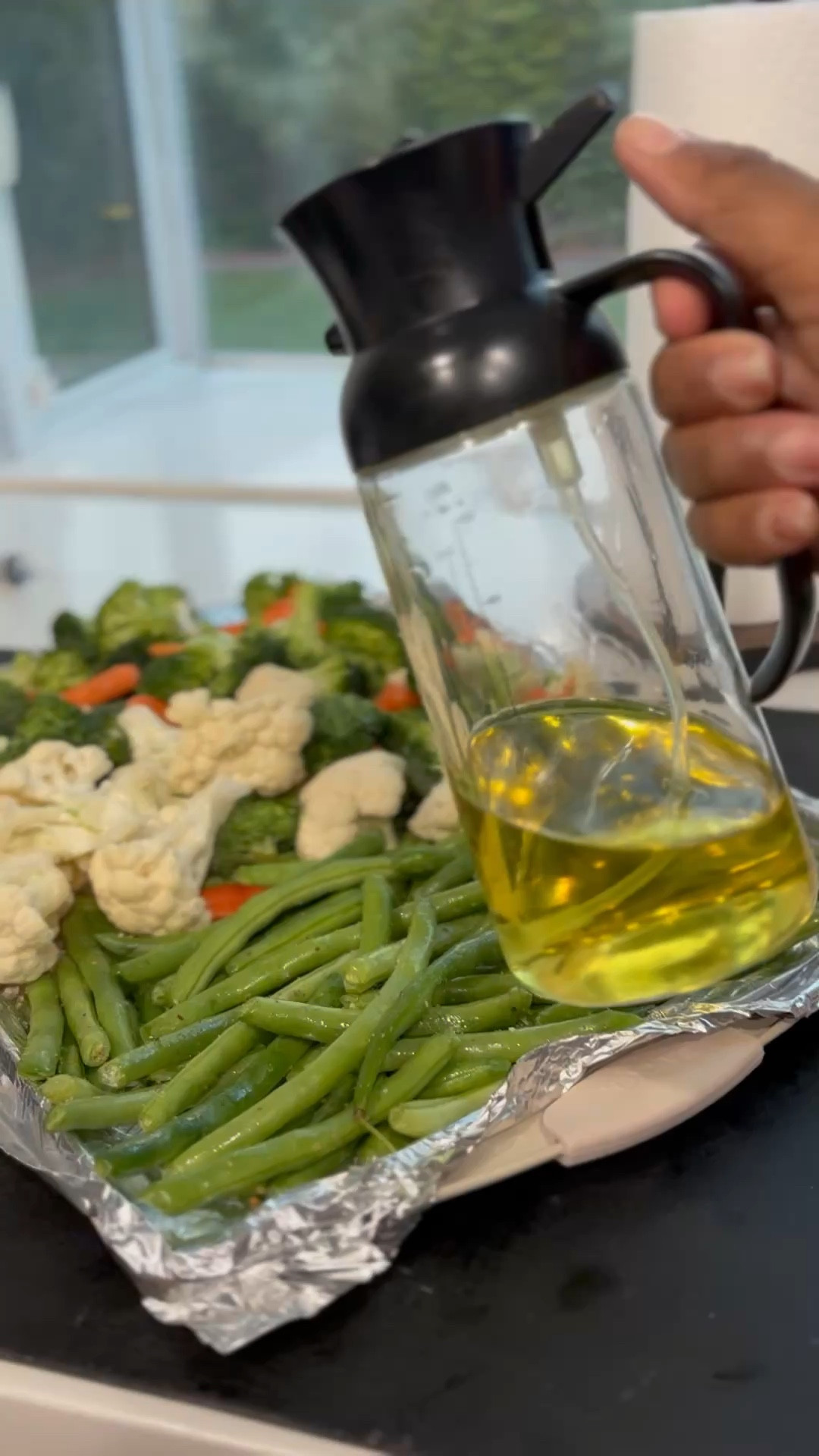 Oil spray bottle. Also pours

#LTKFamily