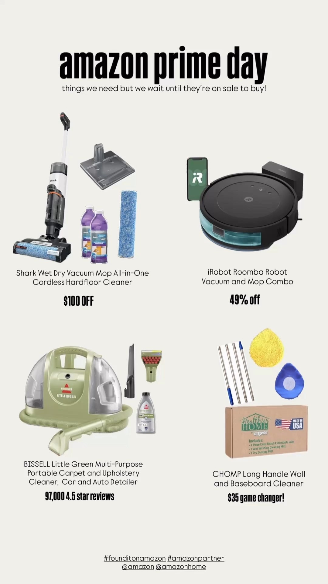 happy day two of prime day! today, i'm sharing items i ONLY buy when they’re on sale! highly recommend you snag these now. they are flying. ⚡️ 



@amazon @amazonhome #founditonamazon #amazonpartner #amazonprimeday #amazonhomefinds #amazondeals


#LTKFamily #LTKSaleAlert #LTKHome