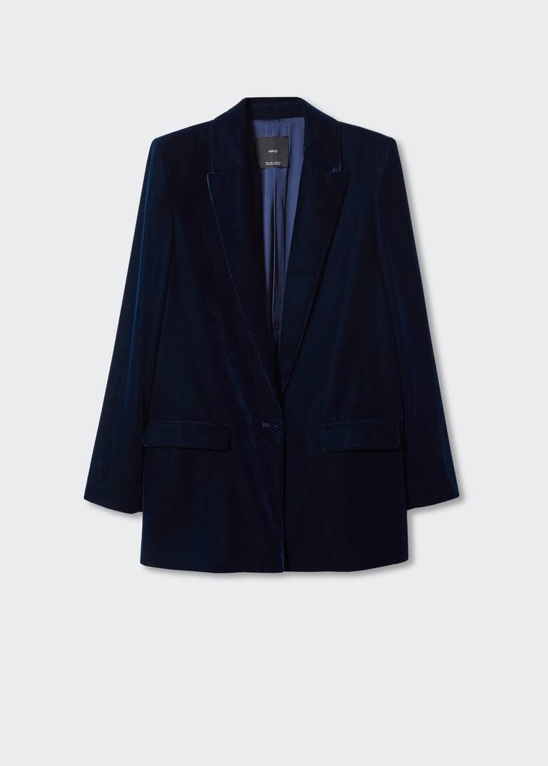 Knotted velvet top -  Women | Mango USA | MANGO (US)