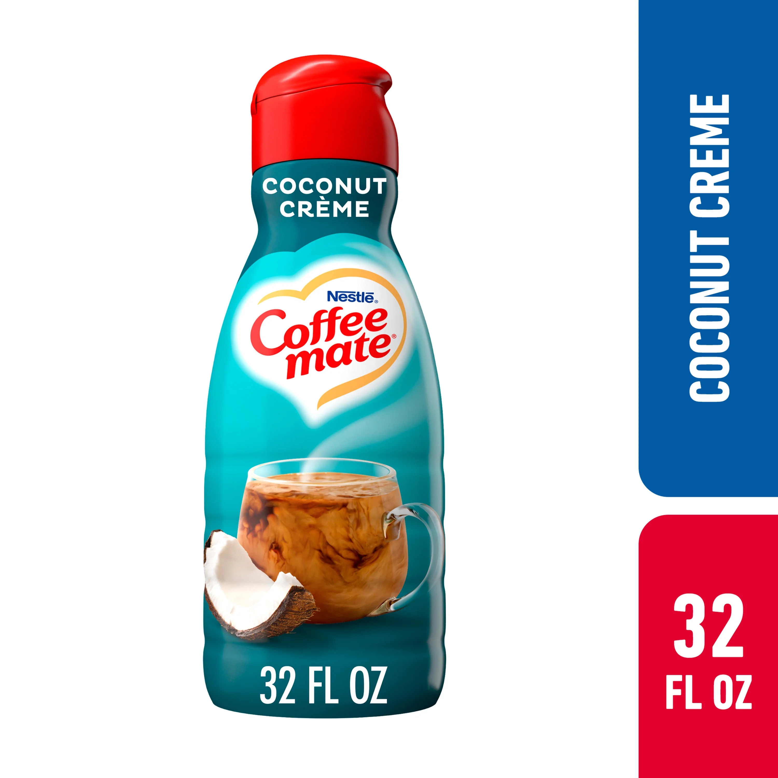 Nestle Coffee mate Coconut Creme Liquid Coffee Creamer, 32 fl oz | Walmart (US)