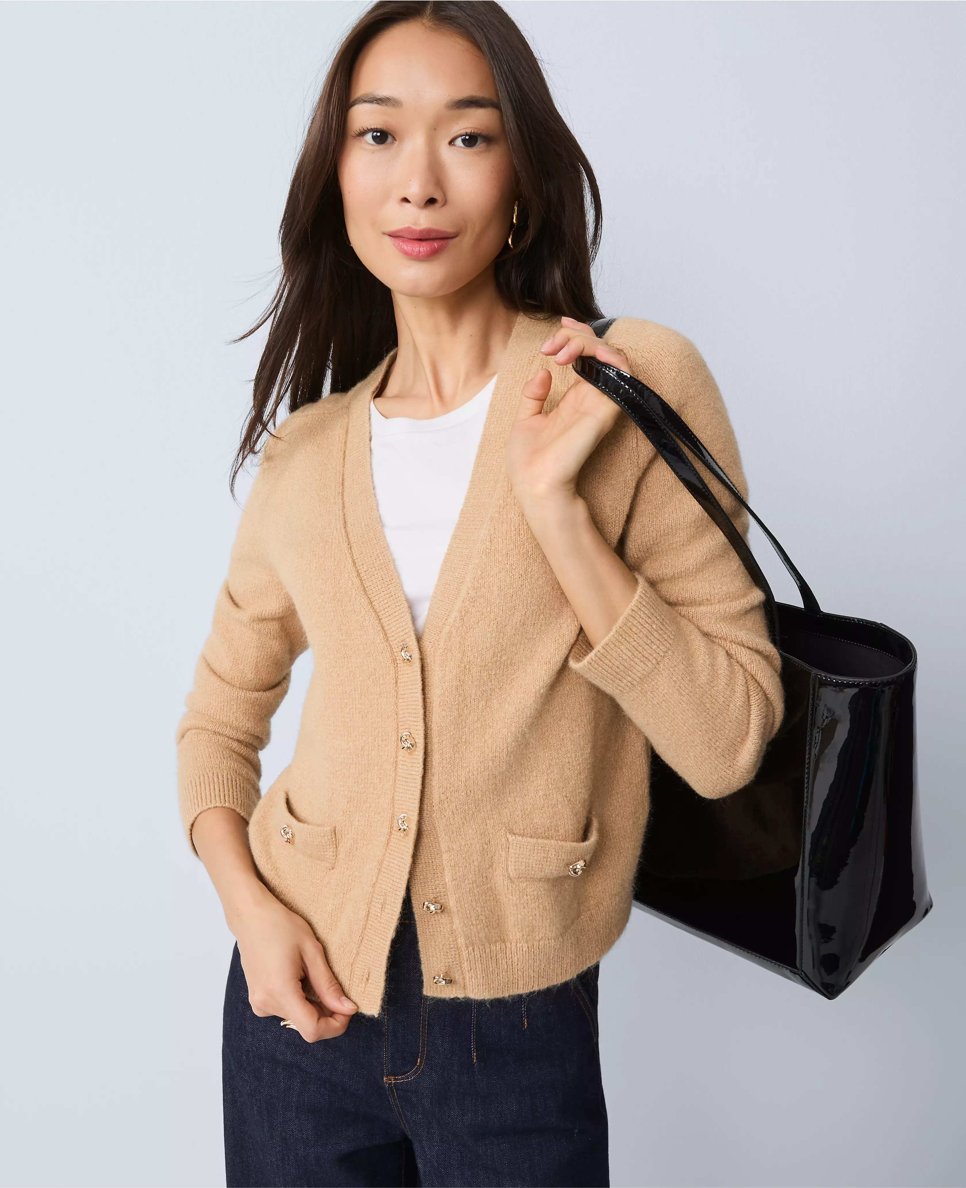 V-Neck Cardigan | Ann Taylor