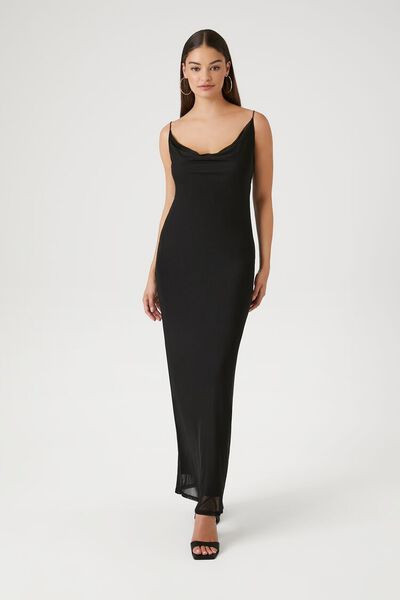 Mesh Cowl Neck Maxi Dress | Forever 21 | Forever 21 (US)