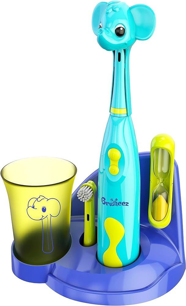 Brusheez® Kids Electric Toothbrush Set (Safari Edition) - Battery Operated, Soft Bristles, Easy ... | Amazon (CA)