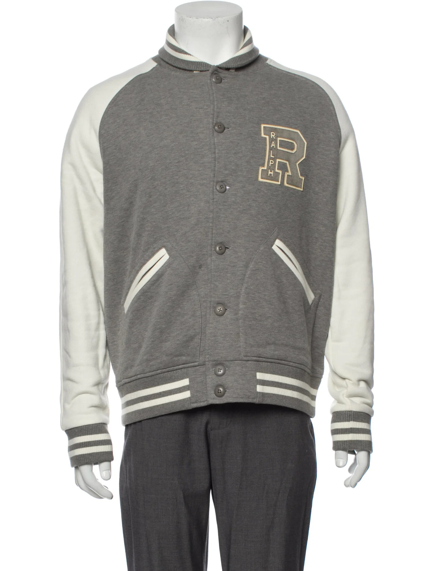 Graphic Print Varsity Jacket | The RealReal