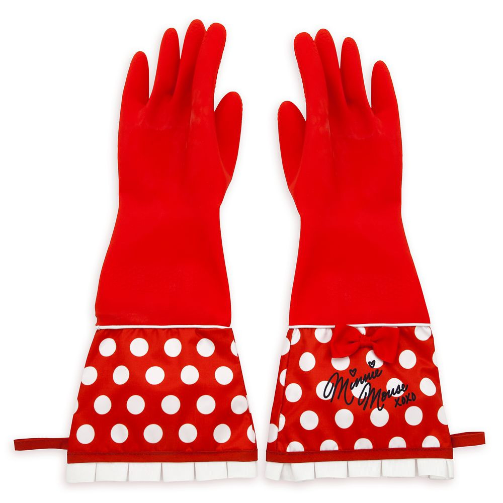 Minnie Mouse Dish Gloves for Adults | Disney Store | Disney Store