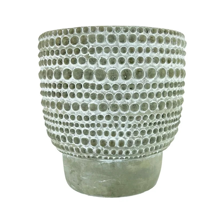 Mainstays 5" Gray Pedestal Cement Container | Walmart (US)