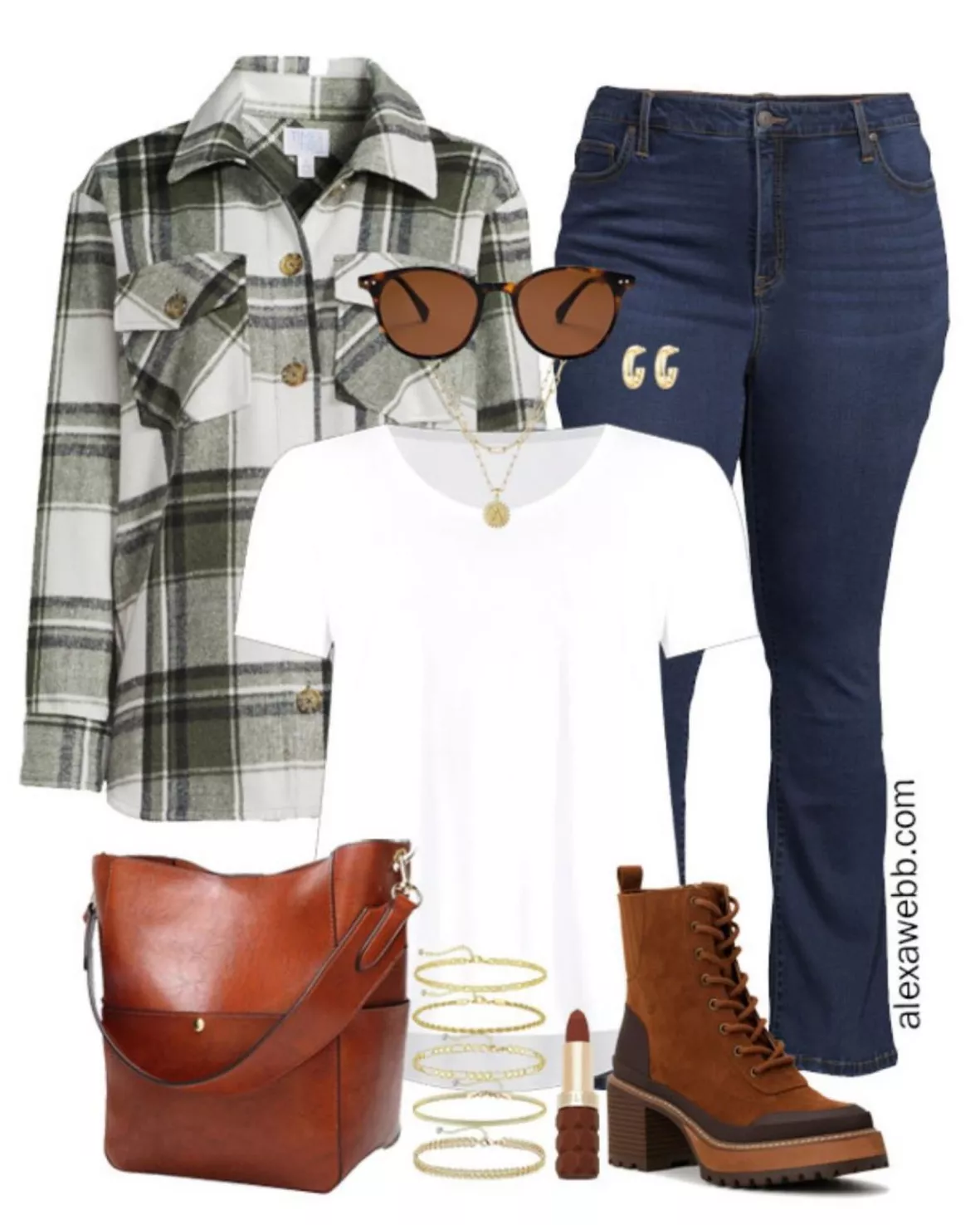 Time and Tru Women's Plaid Button … curated on LTK