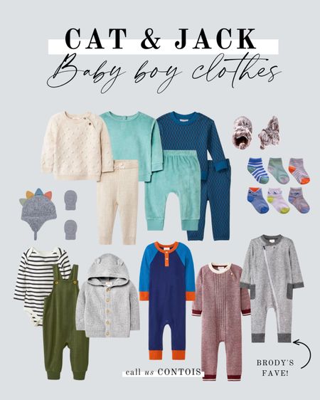 Cat & jack baby boy clothes we’re loving right now! 👶🏼

| clothes for baby boy, baby boy gifts, winter clothes for babies, baby onesie, baby socks, baby matching sets |

#LTKbaby #LTKkids #LTKSeasonal