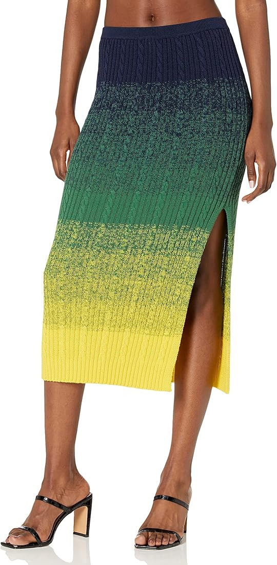 The Drop Women's Lola Ombre Midi Skirt | Amazon (US)