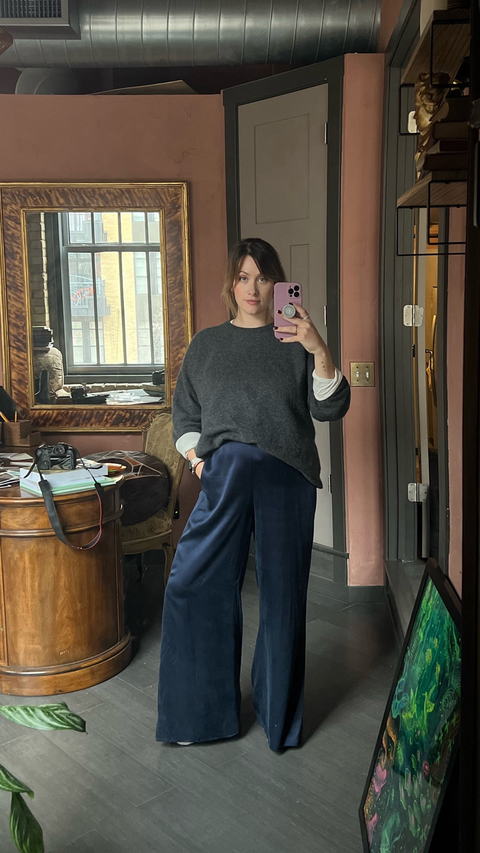 Lounge meets streetwear. Pajamas meets casual cool. Silk meets cashmere. 

An easy look that’s truly very luxurious. Pants linked are similar style to my Lunya washable silk set. 

#sahm #casualstyle #stayathomemom #lululemon #winterstyle #winterlooks #momstyle #momlooks #notsobasic #sale #cozy #sweaterweather #cashmeresweater #hm

#LTKstyletip #LTKmidsize #LTKSeasonal