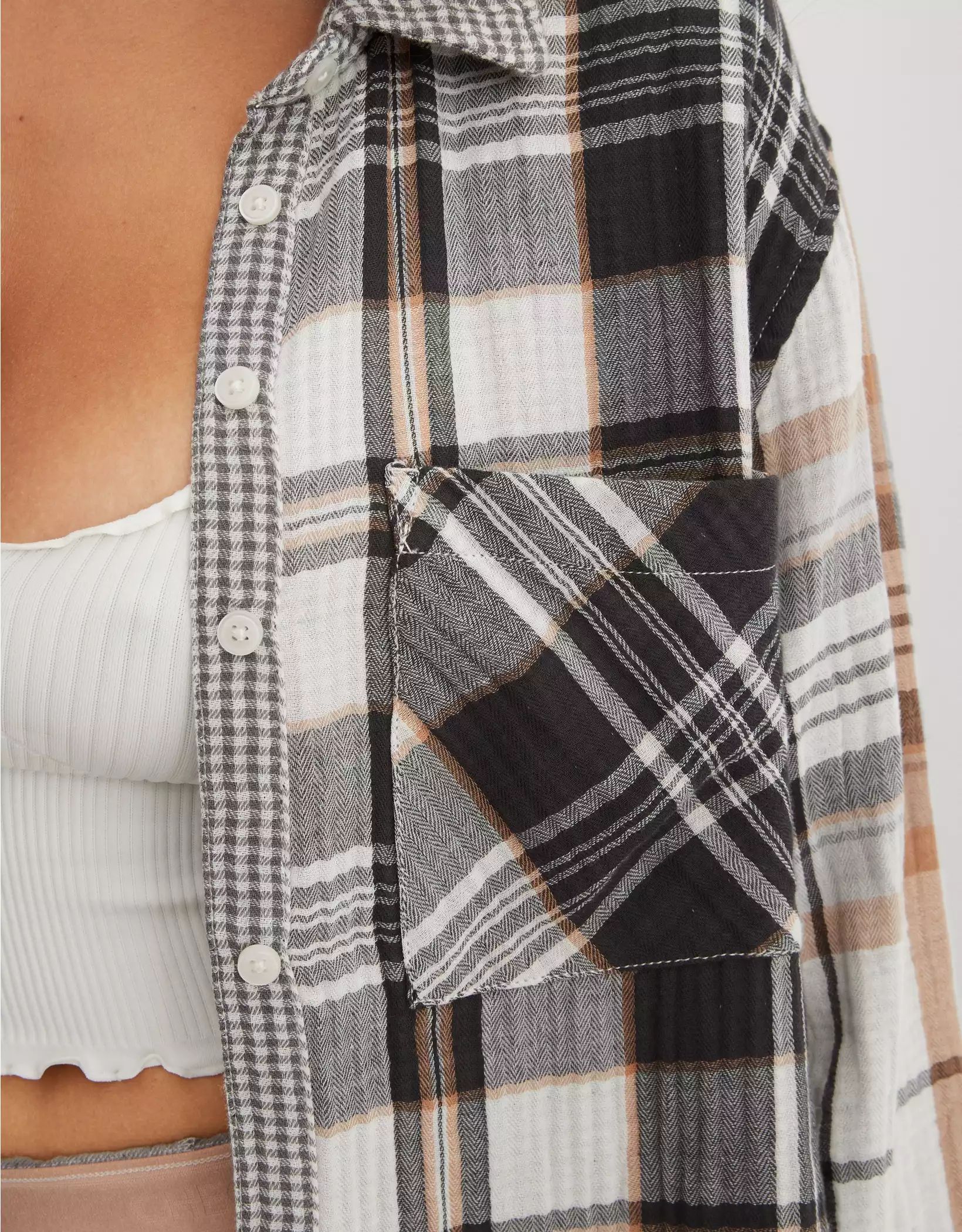 Aerie Soft Gauze Pajama Shirt | Aerie