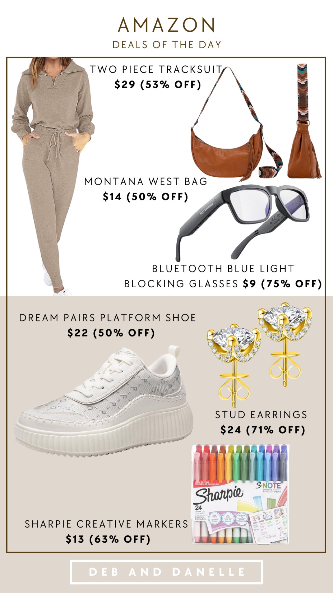 If you are searching for the best deals on Amazon today, here are some great finds that will save you a little money! One of our girls has three pair of the Bluetooth glasses and absolutely loves them. 

#LTKSaleAlert #LTKFindsUnder100 #LTKGiftGuide