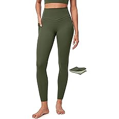 IUGA Compression Leggings with Pockets for Women Tummy Control Leggings No Front Seam Workout Hig... | Amazon (US)