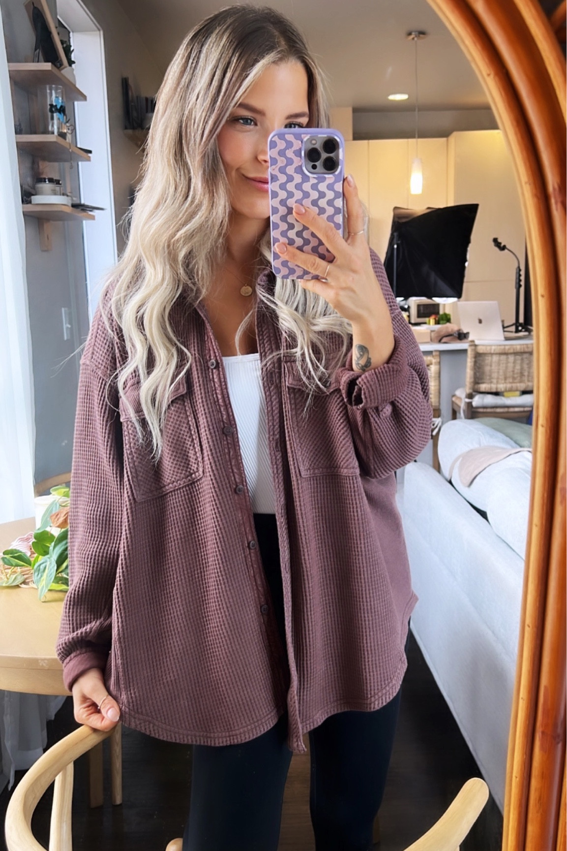 ☆ASKYURSELF☆BANNED WAFFLE LS BANNED WAFFLE LS SET – ASKYURSELF