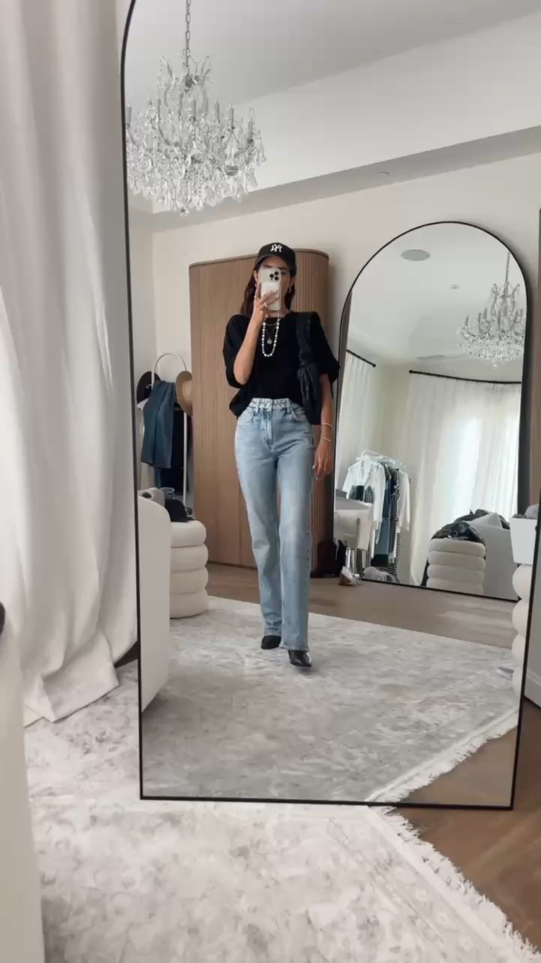 I will be living in these jeans! They are as comfortable as sweatpants but look just like jeans. I’m just shy of 5-70 wearing the size 24 🚨 DO NOT put in the dryer xx 
StylinByAylin, Aylin 

#LTKStyleTip #LTKSeasonal #LTKBeauty