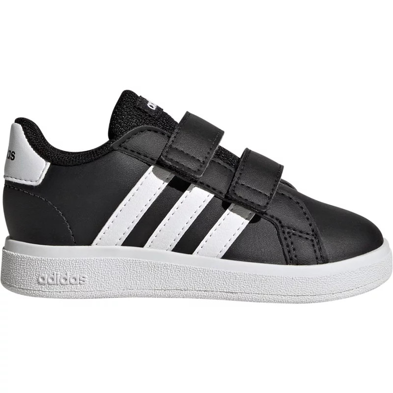 adidas Toddlers’ Grand Court 2.0 Shoes Black/White, 5 - Toddler at Academy Sports | Academy Sports + Outdoors