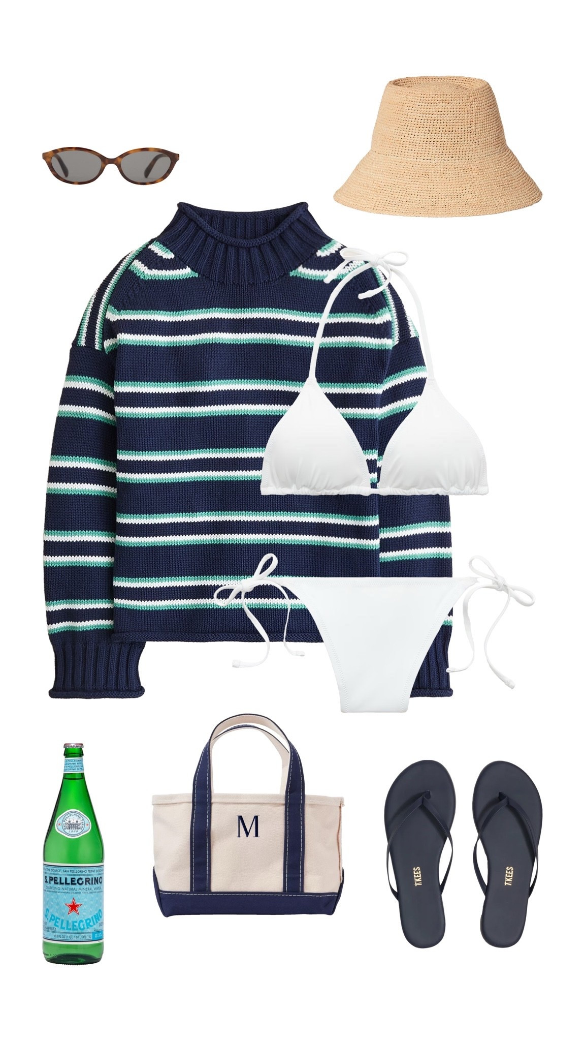 Summer beach/vacation outfit idea 🥥