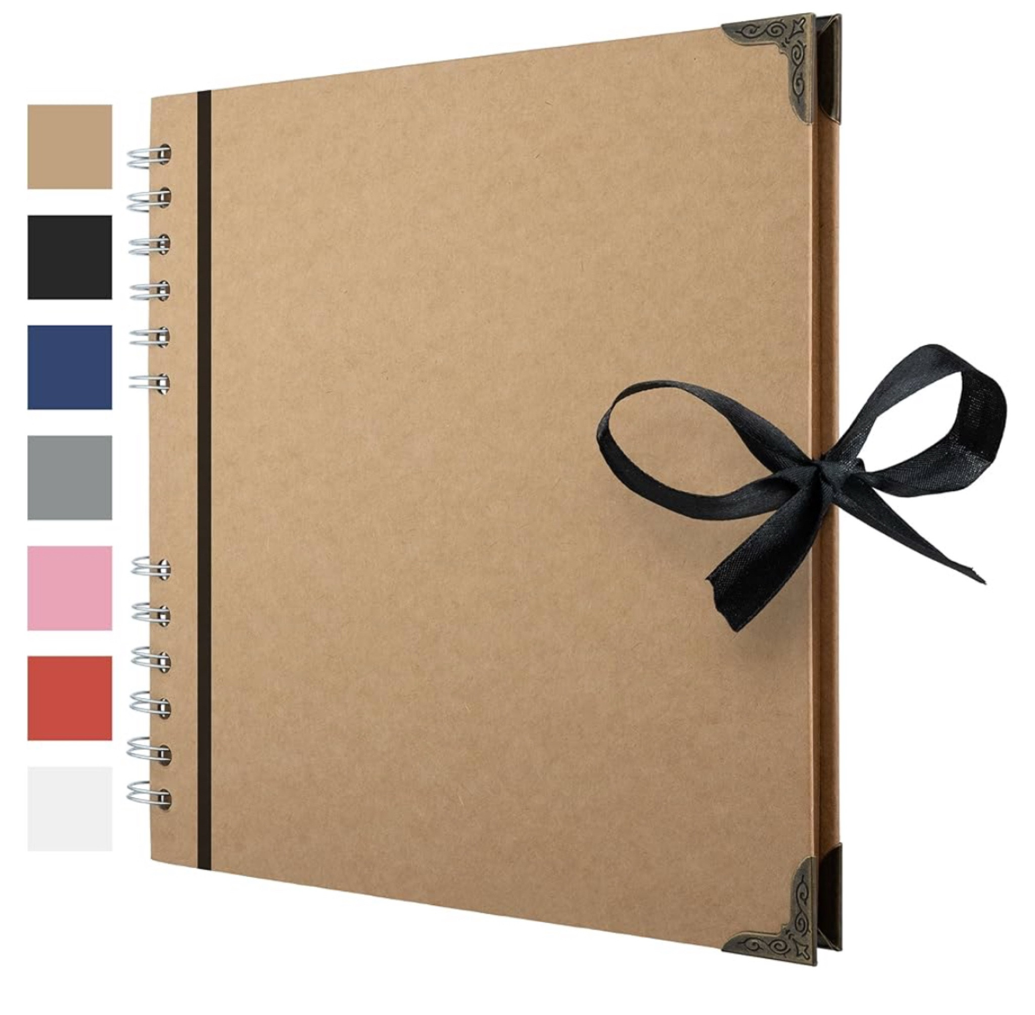 Bstorify Scrapbook Album 60 Pages (8 x 8 Inch) Brown Thick 200gsm Kraft Paper, Photo Album Scrapbook, Memory Book - Ideal for Your Scrapbooking Albums Art & Craft Projects

#LTKGiftGuide #LTKFindsUnder50 #LTKSaleAlert