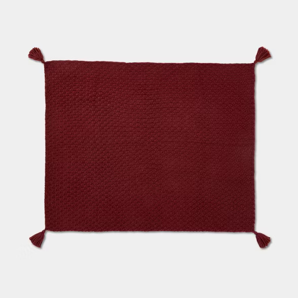 Chunky Knit Throw Blanket - Threshold™ designed with Studio McGee | Target