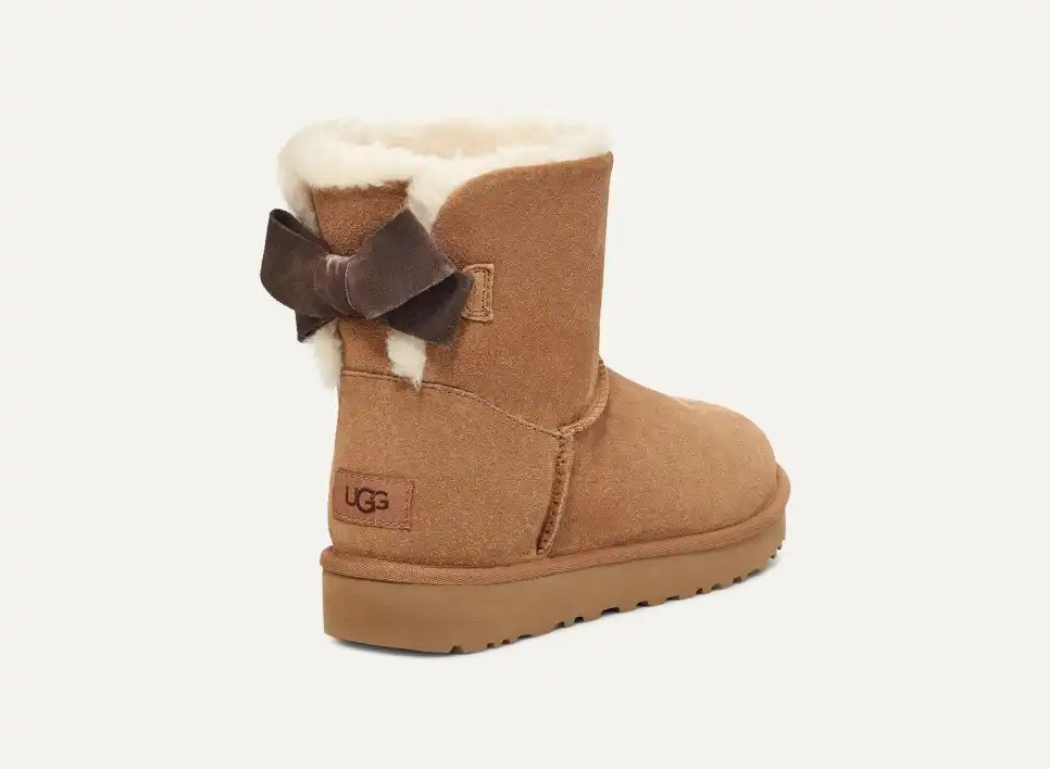 Women's Mini Bailey Suede Bow Boot | UGG® | UGG (US)