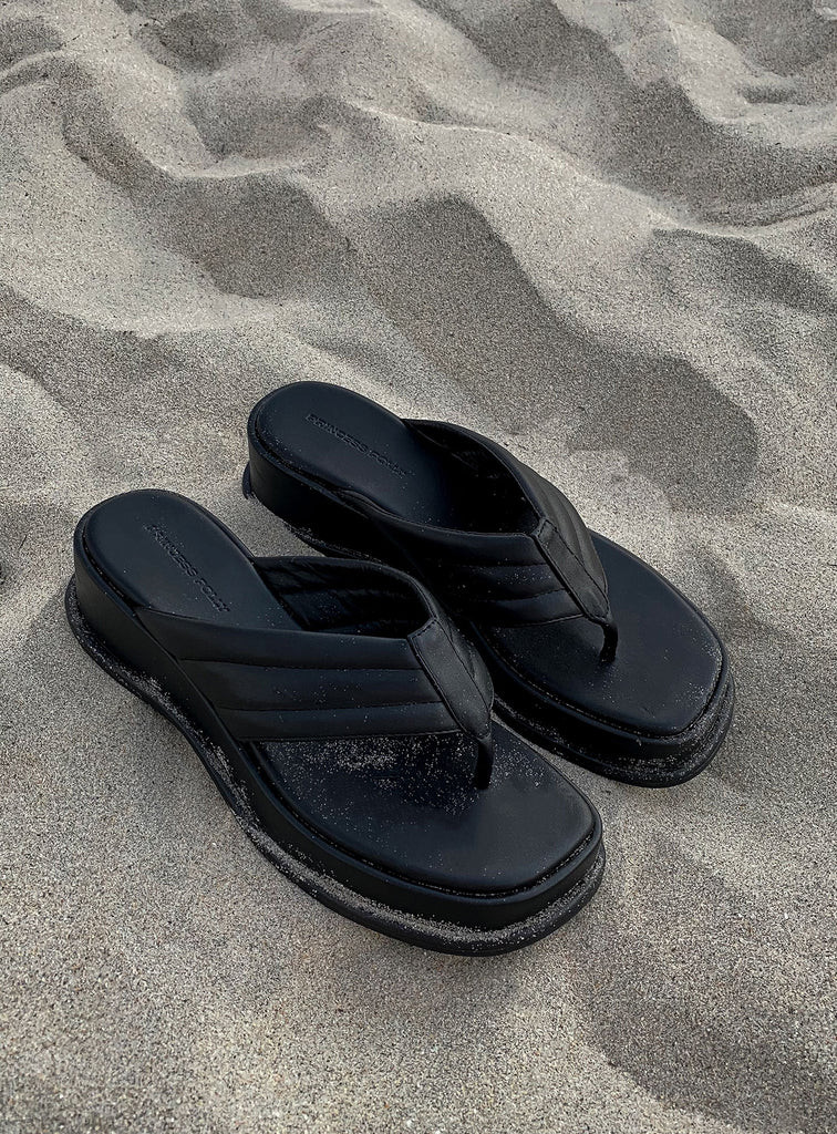 Pump It Up Platforms Black | Princess Polly US