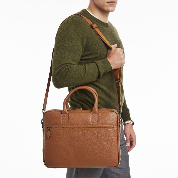 Harvey Leather Briefcase | Mark and Graham
