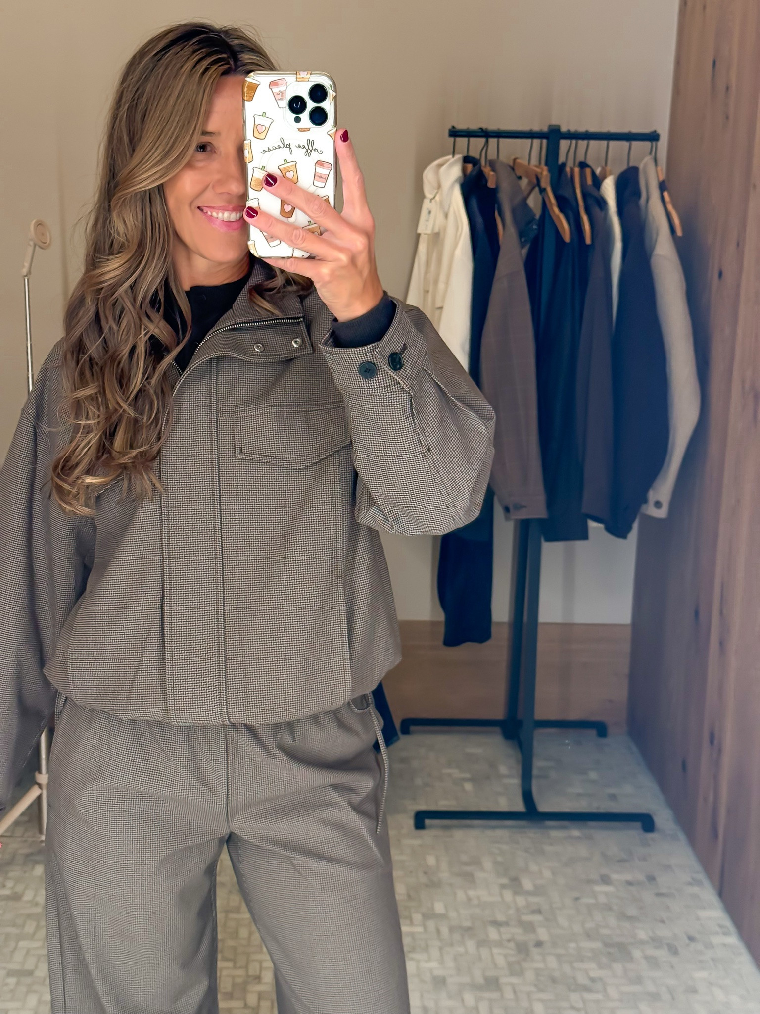 Aritzia try on haul
jacket and pants size small 

 #LTKOver40