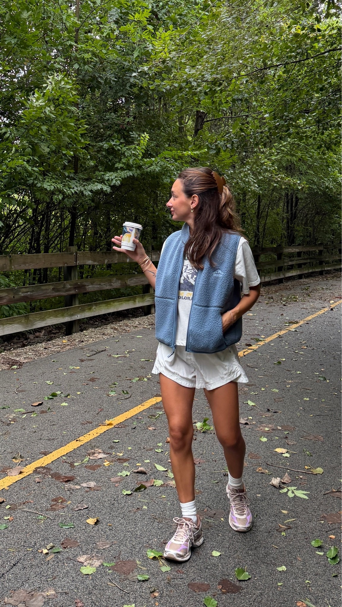 Small vest, XS shorts! Tshirt is old daily drills but linked some a similar vibe!