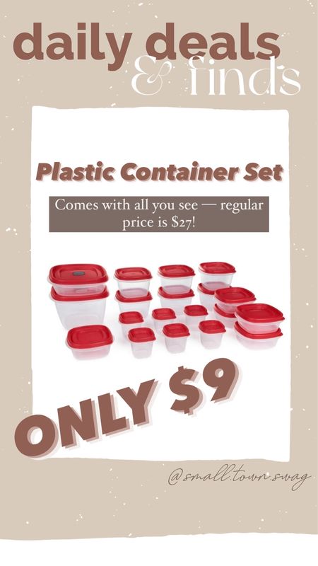 Heck yes! Great deal on plastic Rubbermaid storage containers!
.
.
.
.

Thanksgiving Outfit

Christmas Decor
Holiday Dress
Holiday Party Outfit
Christmas
Boots
Christmas Tree
Holiday Outfits
Sweater Dress
Garland
Gift Guide / Air fryer // Walmart // Walmart home // small appliances// kitchen // Black Friday // cyber Monday // gift guide // Christmas // holiday shopping // gifts for her // gifts for him // nugget ice maker // food storage // storage // organization // home finds // home refresh // organize // pantry / Walmart Christmas  / Walmart Black Friday // cyber week // cyber deals // Christmas gift idea // Christmas gift // Walmart gift ideas 

#LTKCyberWeek #LTKGiftGuide #LTKHoliday
