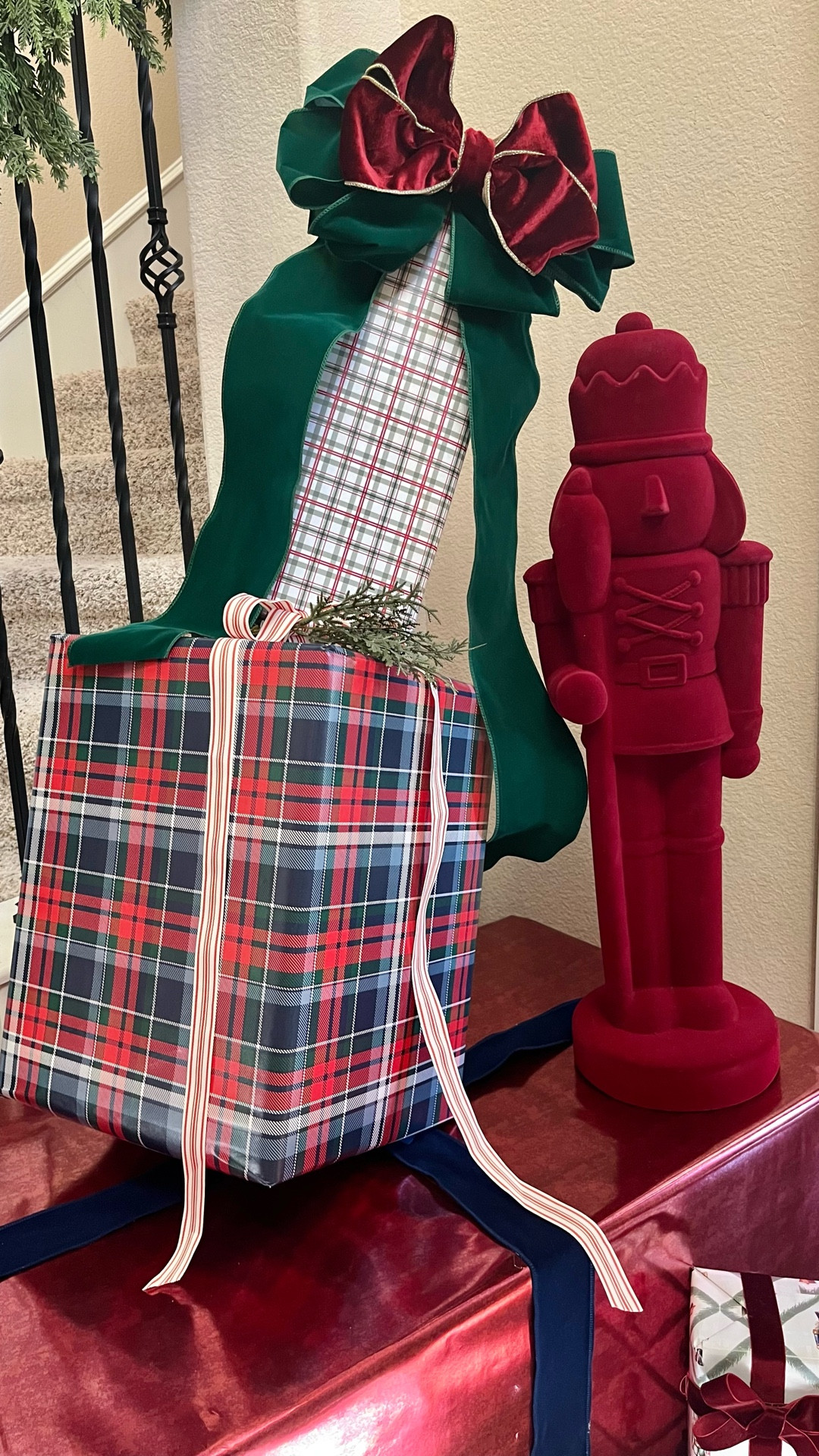 I created this stacked-gifts display in 45 minutes.  The easiest DIY and so fun to style… no wonder everyone’s been doing it. 

#LTKHome #LTKHoliday #LTKSeasonal