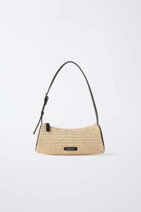 RAFFIA EFFECT BAG | Zara US