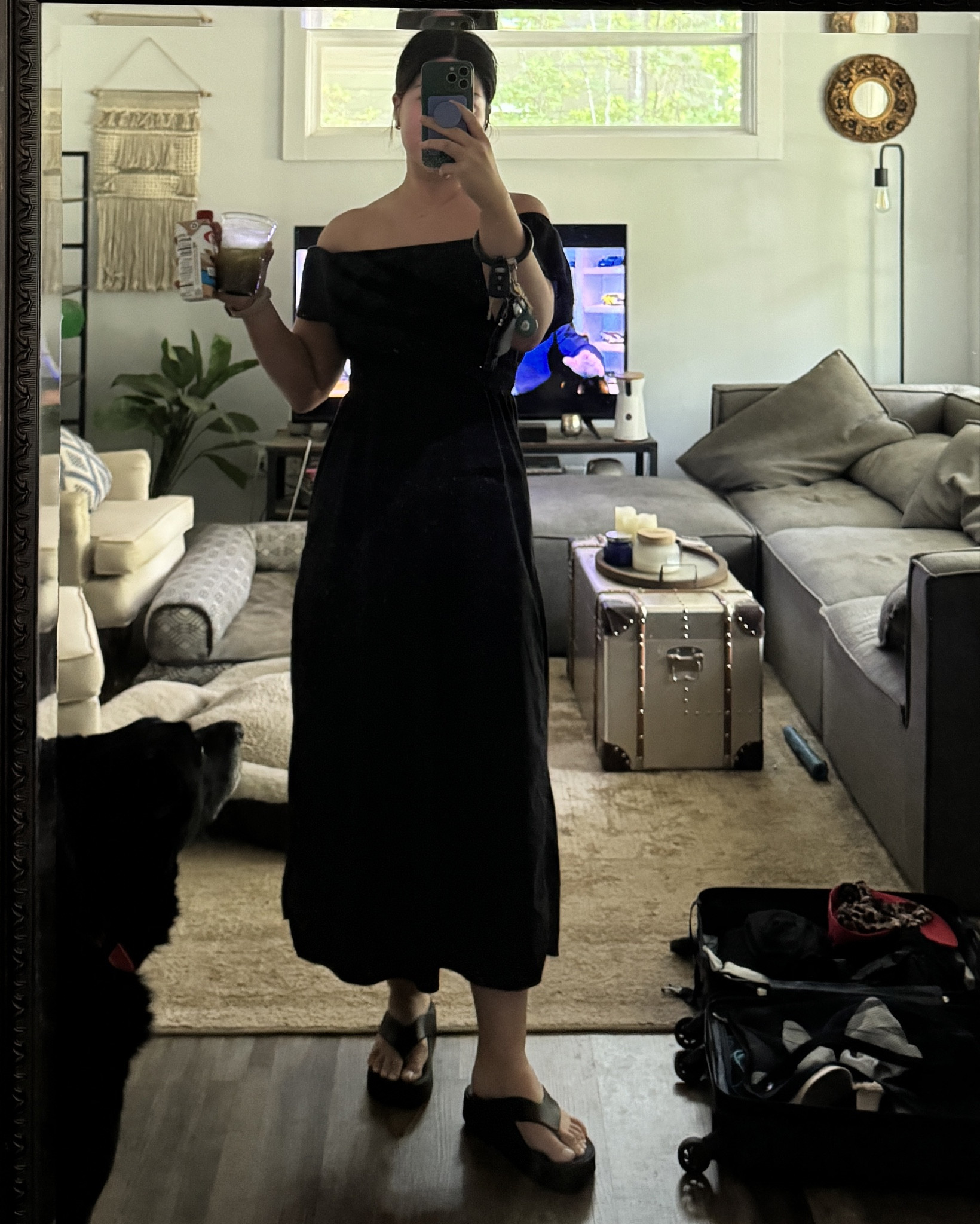 Flattering black dress Old Navy wearing a smalll

#LTKFindsUnder50 #LTKFindsUnder100 #LTKSaleAlert