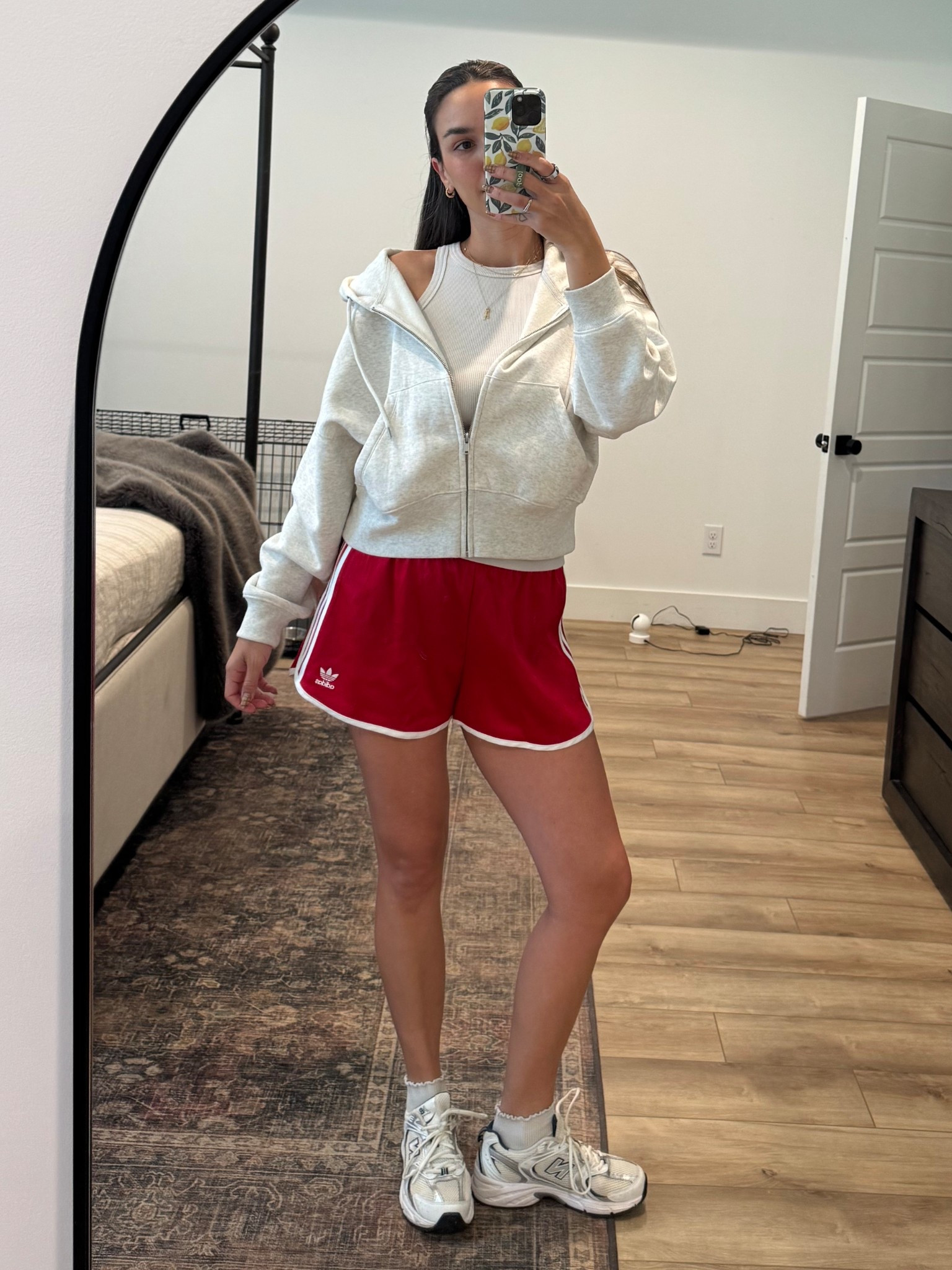 Ootd
Mom comfy outfit 
Adidas shorts
New balance shoes 
Fall outfit 

#LTKStyleTip #LTKFindsUnder50 #LTKShoeCrush