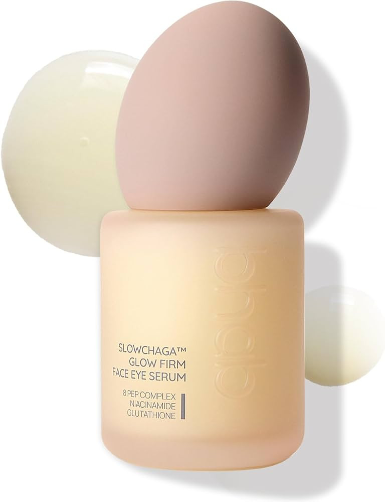 BHAB SLOWCHAGA Glow Firm Face & Eye Serum with Niacinamide, Peptides & Glutathione - Lifting, Fir... | Amazon (US)