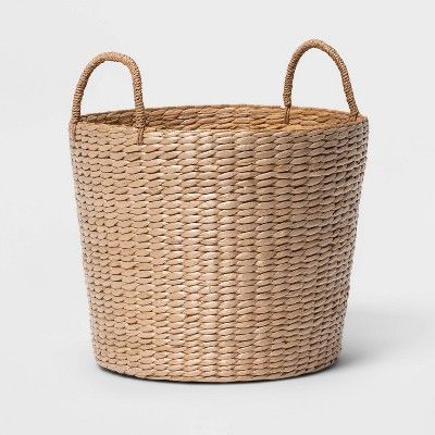 Round Decorative Basket Natural - Threshold&#8482; | Target
