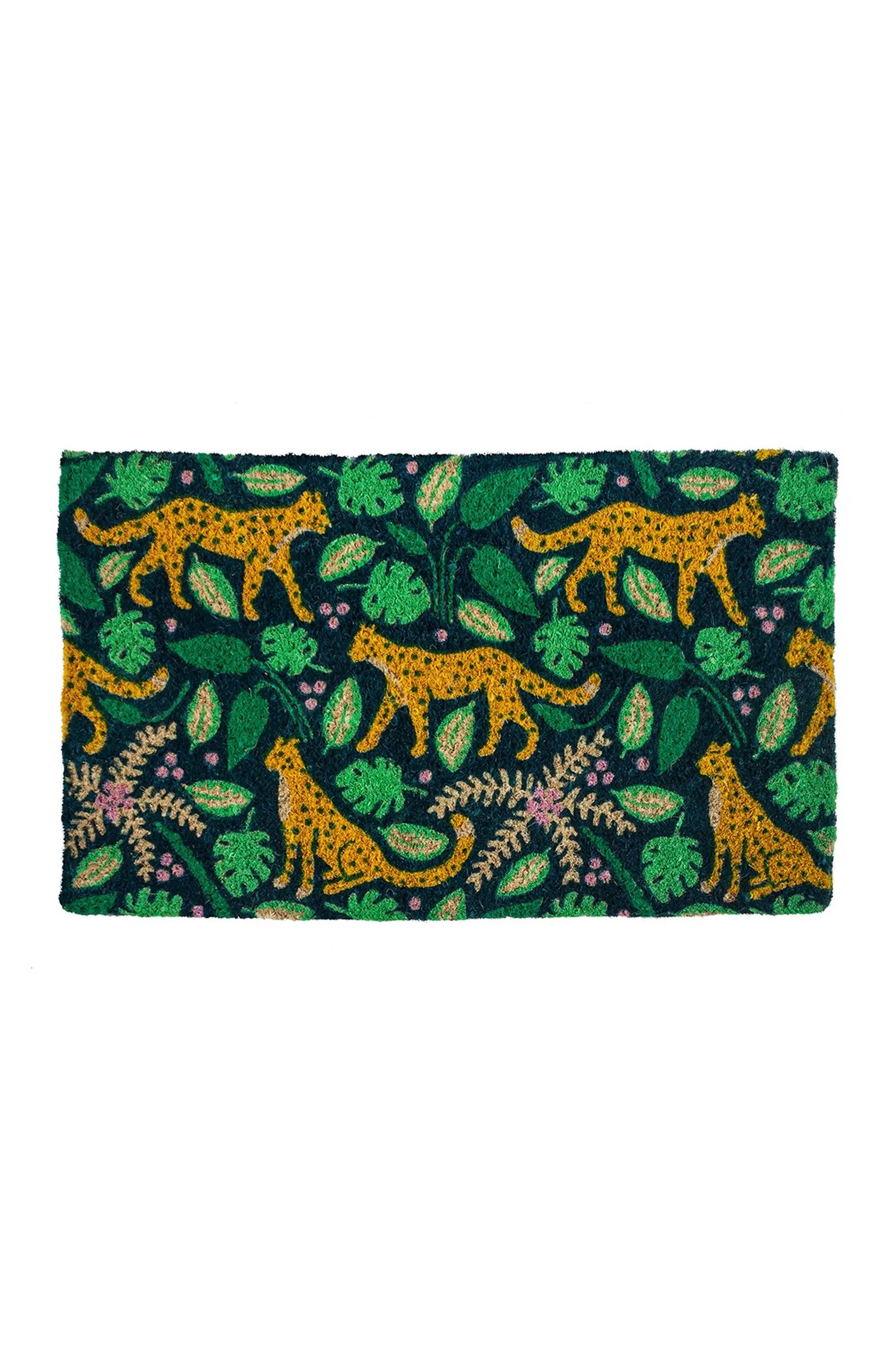 ENTRYWAYS Leopards Handwoven Coconut Fiber Doormat | Nordstromrack | Nordstrom Rack