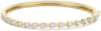 Gold Bracelets For Women, 14k Gold Filled Bangle Bracelets | Amazon (US)