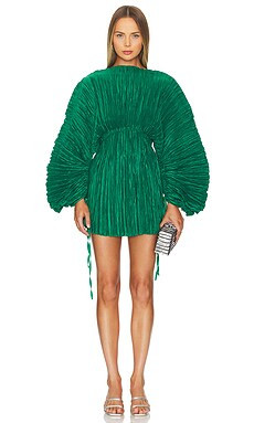 Cult Gaia Zamariah Dress in Malachite from Revolve.com | Revolve Clothing (Global)