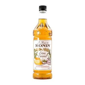 Monin Flavored Syrup, Crème Caramel, 33.8-Ounce Plastic Bottle (1 Liter) | Amazon (US)