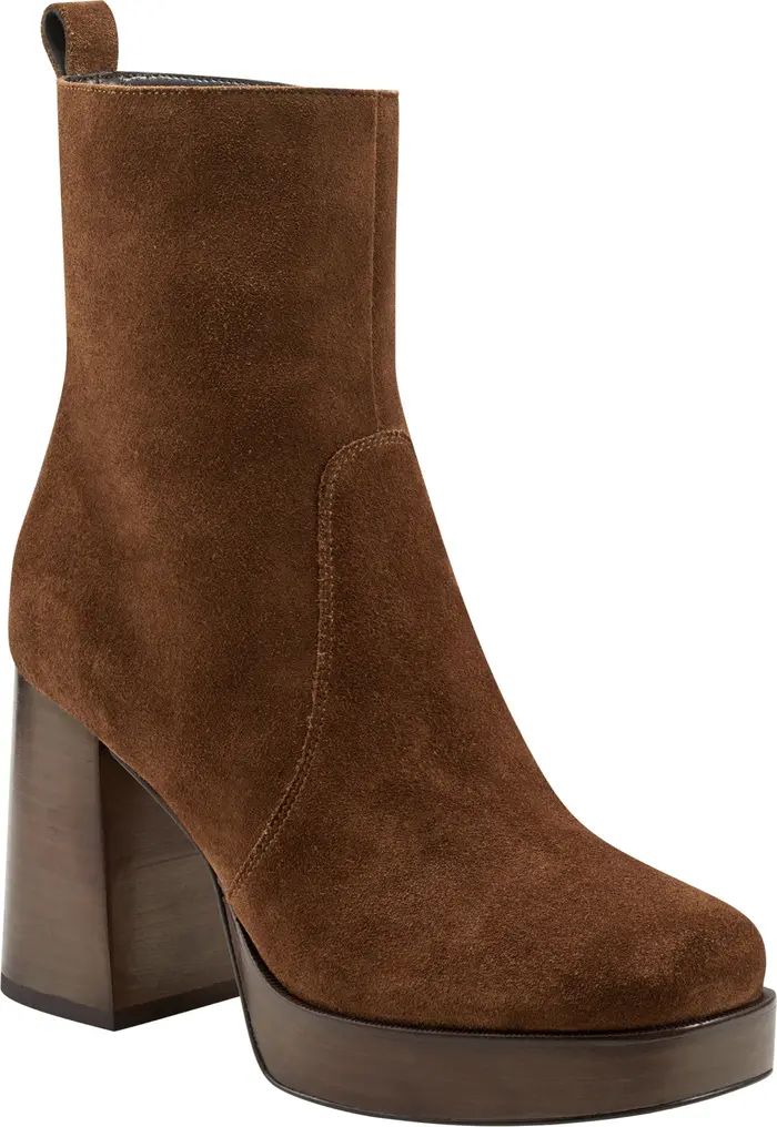 Marysa Block Heel Platform Bootie (Women) | Nordstrom